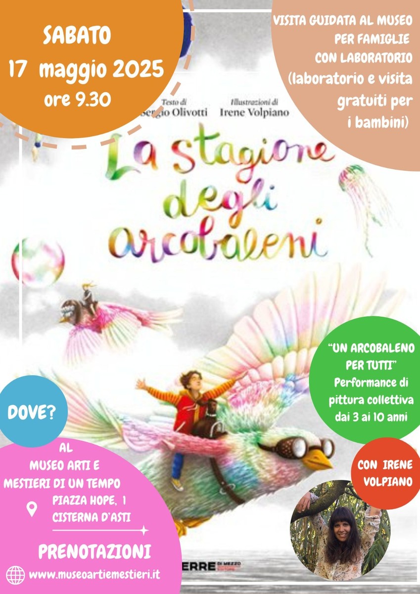 &quot;Un arcobaleno per tutti&quot; con Irene Volpiano