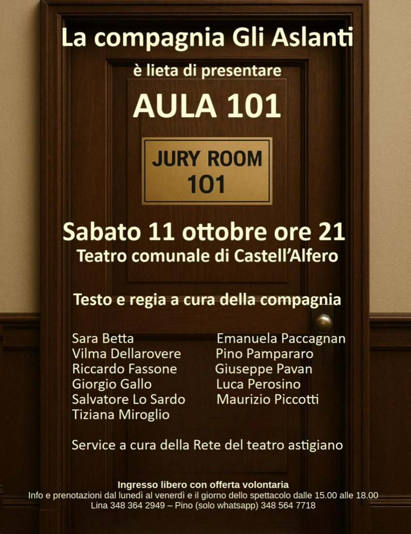 La locandina dello spettacolo