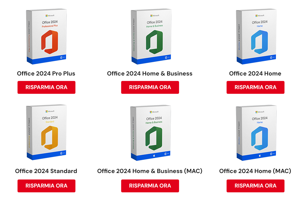 migliori offerte sulle licenze Office 2024