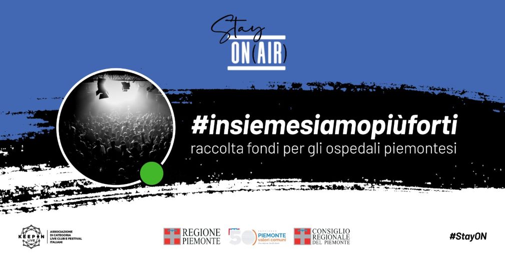 #Stayon: successo per la maratona online dei festival e dei club piemontesi per la raccolta fondi della Regione Piemonte