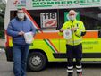 Il presidente Valente ed il presidente Marinilli nel tradizionale scambio dei