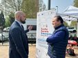 Un'altra immagine dei due amministratori regionali