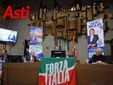 La presentazione, ieri sera, dei candidati di Forza Italia (MerfePhoto)