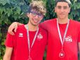 Filippo Ponassi (2° categoria ragazzi) e Tommaso Dadone (3° juniores)
