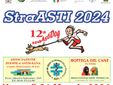 La locandina della StraAstiDog 2024. Le foto successive si riferiscono alla consegna degli assegni di solidarietà in occasione della presentazione ufficiale della &quot;StraAsti&quot; 2024