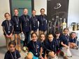 Alcune immagini delle premiazioni per gli atleti della Blue Roller Asti