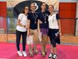 Alcune immagini delle premiazioni per gli atleti della Blue Roller Asti
