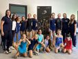 Alcune immagini delle premiazioni per gli atleti della Blue Roller Asti