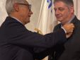 Il governatore distrettuale Remo Gattiglia con Pellissero