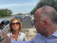 Il sindaco Rasero e la vice Morra in un fermo immagine tratto dal video postato sui social