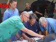 Le immagini della prima mattina di visite veterinarie (Merphefoto)
