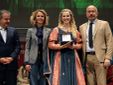 La premiazione di Carola Guadagnin, vincitrice per la sezione online