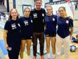 Il gruppo femminile con il maestro Piccardi