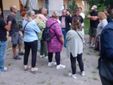 Alcune immagini dell'incontro organizzato dal coordinamento in via Dogliotti