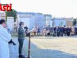 La celebrazione oggi al cimitero (Merfephoto