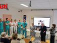 Le immagini della cerimonia di donazione (Merphefoto)