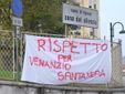 Alcune immagini della manifestazione di protesta