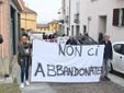 Alcune immagini della manifestazione di protesta