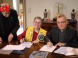 Le immagini della conferenza stampa e la firma delle convenzioni (Merphefoto)