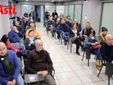 La riunione nella sede di Confcommercio (Merphefoto)