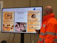 Alcuni momenti del sopralluogo sul cantiere dell'autostrada Asti-Cuneo grazie all'iniziativa di Itinera, Confindustria Piemonte e Confindustria Cuneo