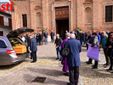 Alcuni momenti dell'abbraccio ad Aldo Cerot Marello