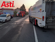 Immagini relative l'incidente avvenuto stamattina all'alba in frazione Palucco