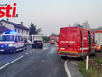 Immagini relative l'incidente avvenuto stamattina all'alba in frazione Palucco