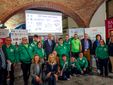 Foto di gruppo post donazione al GSH Pegaso