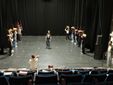 Immagini relative le prove della messa in scena dello spettacolo