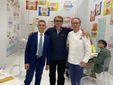 Federico Pizzarotti Sindaco di Parma - Ambrogio Invernizzi Presidente Inalpi SpA - Gian Piero Vivalda Antica Corona Reale