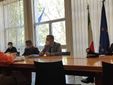 Un immagine della conferenza stampa di questa mattina