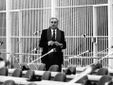 Il giornalista e conduttore in un'aula di Tribunale