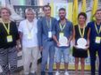 I vincitori degli oscar con i dirigenti Coldiretti