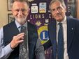 L'omaggio del presidente Ligresti al prof. Gerbi