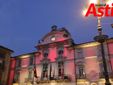 Anche il Municipio di Asti e l'ospedale (foto successiva) si sono tinti di rosa in favore della prevenzione
