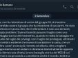 Uno stralcio del messaggio Telegram ricevuto dall'account dell'On. Romano