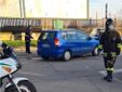 Auto incidentate e vigili del fuoco