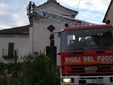 L'intervento dei vigili del fuoco