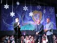 Don Emanuele con il sindaco di Piovà e l'organizzatore della manifestazione