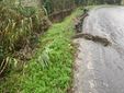 La frana tra Canelli e Cassinasco