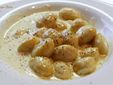 Gnocchi con la robiola di Roccaverano