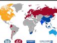 La distribuzione nei continenti