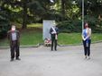 Monticone, il sindaco Rasero e la consigliera provinciale Francesca Ragusa (foto di Efrem Zanchettin)
