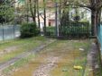 Sempre al Monte Rainero, anche il campo da bocce versa in pessiime condizioni
