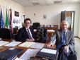 Alberto Avetta con Antonio Saitta