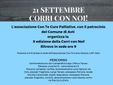 La locandina dell'appuntamento di sabato 21 settembre