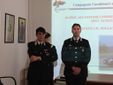 Il capitano Chiara Masselli, comandante della Compagnia Carabinieri di Villanova d'Asti, con il maresciallo Alessandro Bernini della Stazione di Montafia ritratti nel corso della conferenza stampa