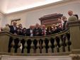 Brindisi per i protagonisti della conferenza stampa