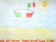 Alcuni dei disegni realizzati dai bambini nell'ambito dell'iniziativa. Sono opera, rispettivamente, di Cristel Guza (Baldichieri), Martina Pegorin (Nizza Monferrato) e Pietro Ferro (Chiusano)